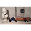Image 1 : 1970's col. Sanders bank & KFC semi truck.