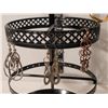 Image 3 : Jewelry carousel, 7 pr. Earrings plus anklet