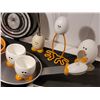 Image 3 : Group of Eggies novelty egg cooking utensils.