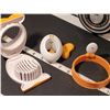 Image 6 : Group of Eggies novelty egg cooking utensils.