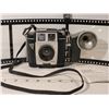 Image 2 : Mid-century Kodak Brownie twin 20 (B&W/ color) with flash camera. Film strip 4X6 picture strip. Hold
