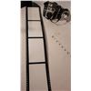 Image 8 : Mid-century Kodak Brownie twin 20 (B&W/ color) with flash camera. Film strip 4X6 picture strip. Hold