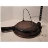 Image 7 : Vintage James Smart, cast iron, rotating, stove top waffle iron. Made in Canada.