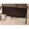 Image 4 : Vintage wood & wrought iron letter/ paper holder.