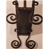 Image 5 : Vintage wood & wrought iron letter/ paper holder.