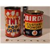 Image 5 : Assorted vintage household product tins.