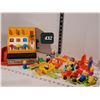 Image 1 : 1970's Fisher Price cash register, FP people & accessories.