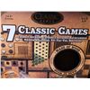 Image 3 : 7 classic wooden board games.