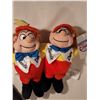 Image 2 : Disney collectables. Plush Tweedle Dee , Tweedle Dum.