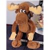 Image 4 : Plush Bullwinkle the moose & vintage Melmac plate.