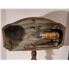 Image 4 : Vintage metal banker`s desk lamp.