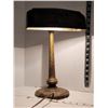 Image 5 : Vintage metal banker`s desk lamp.
