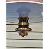 Image 3 : Late century, Copper look swag lamp. Working