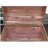 Image 3 : Everlite, dome top cedar chest. Approx.. 31”W X 16”H X 18” Deep