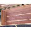 Image 4 : Everlite, dome top cedar chest. Approx.. 31”W X 16”H X 18” Deep