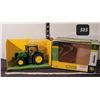 Image 1 : Metal Ertl John Deere tractor in box