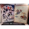 Image 1 : Gary Patterson's 18'X 24 Hockey drawing & Conner McDavid poster.