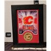 Image 1 : Highland Mint, Calgary Flames collector coin.