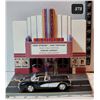 Image 1 : American muscle Esquire Theatre diorama & die cast 1957 Corvette.