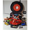 Image 1 : Plastic case filled with 25 cars.