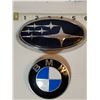 Image 2 : Auto emblems & money clip with car moving around the face. Japan movement.