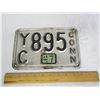 Image 1 : 606. 1947 Connecticut Licence Plate