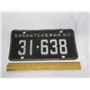 Image 1 : 614. 1960 Saskatchewan Licence Plate