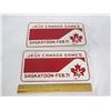 Image 1 : 616. 2 1971Saskatchewan Canada Games Licence Plates