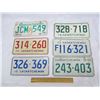 Image 1 : 621. Lot of 6 Saskatchewan Licence Plates