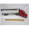 Image 1 : 634. Peter Built Red Semi with Silver Cargo Trailer