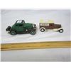 Image 1 : 641. 2 Die Cast Old Time Cars
