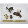 Image 1 : 646. Lot of 5 Vintage Animal Ornaments