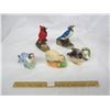 Image 1 : 647. Lot of 5 Vintage Bird Ornaments