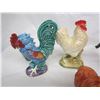 Image 2 : 649. Lot of 4 Vintage Large Chicken Ornaments