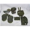 Image 1 : 676. Lot of Airsoft Gear Goggles , Hat , Knee Pads , Web Gear