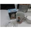 Image 2 : Vintage Kitchen Ware - Pyrex, Milk Glass, Percolator