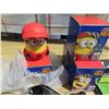 Image 3 : 12 assorted kids meal toys-2 disney, jack sparrow talks, tom &jerry, despicable me, Spongebob, marve