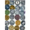 Image 2 : Lot of 50 Mardi Gras aluminum tokens from the last 1960s.