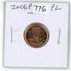 Image 1 : 2006P Canadian Small Cent. Proof Like. Red.