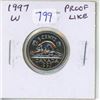 Image 1 : 1997W 5 Cents. Taken from a Winnipeg Proof Like Set.