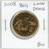 Image 1 : 2008 Loon Dance Loonie Dollar. Brilliant Uncirculated.