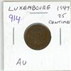 Image 1 : Luxembourg. 1947 25 Centimes. AU.