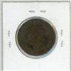 Image 2 : Province of Canada 1857 Half Penny Bank of Upper Canada pre-Confederation Token. PC-5D. Fine+.