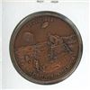 Image 2 : 1969 Apollo 11 Bronze Medal. The first man on the moon. BU.