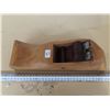 Image 1 : Home-made wood plane-walnut base, birch or maple casing