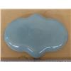 Image 2 : Fireking blue divided serving dish