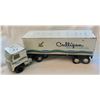 Image 1 : Nylint semi-truck and culligan water trailer - pressed tin