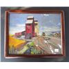 Image 1 : Print country grain elevators, in SK - Lorlie, SK - 13"x16"