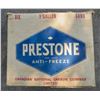 Image 2 : Original 1950s Preston anti-freeze box - empty - 12"H x 14x14"