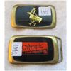 Image 1 : Pair of "Olympic" fine meats solid brass belt buckles - x2